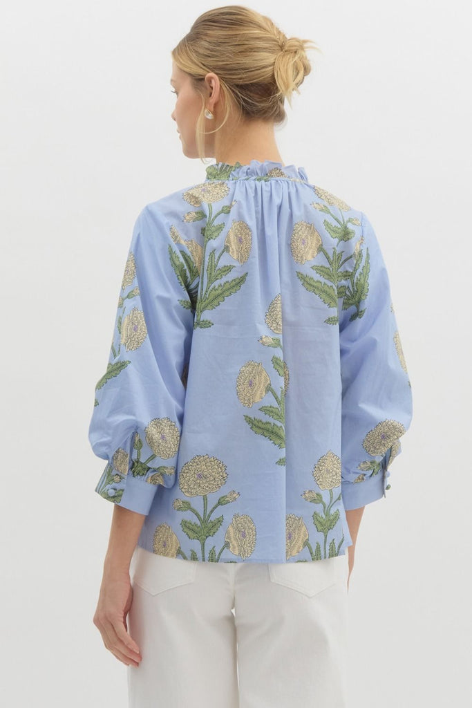 Lavender Meadow Blouse