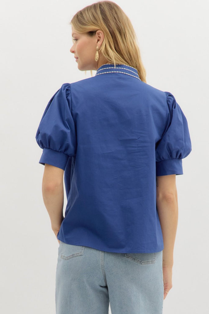 Sapphire Breeze Blouse