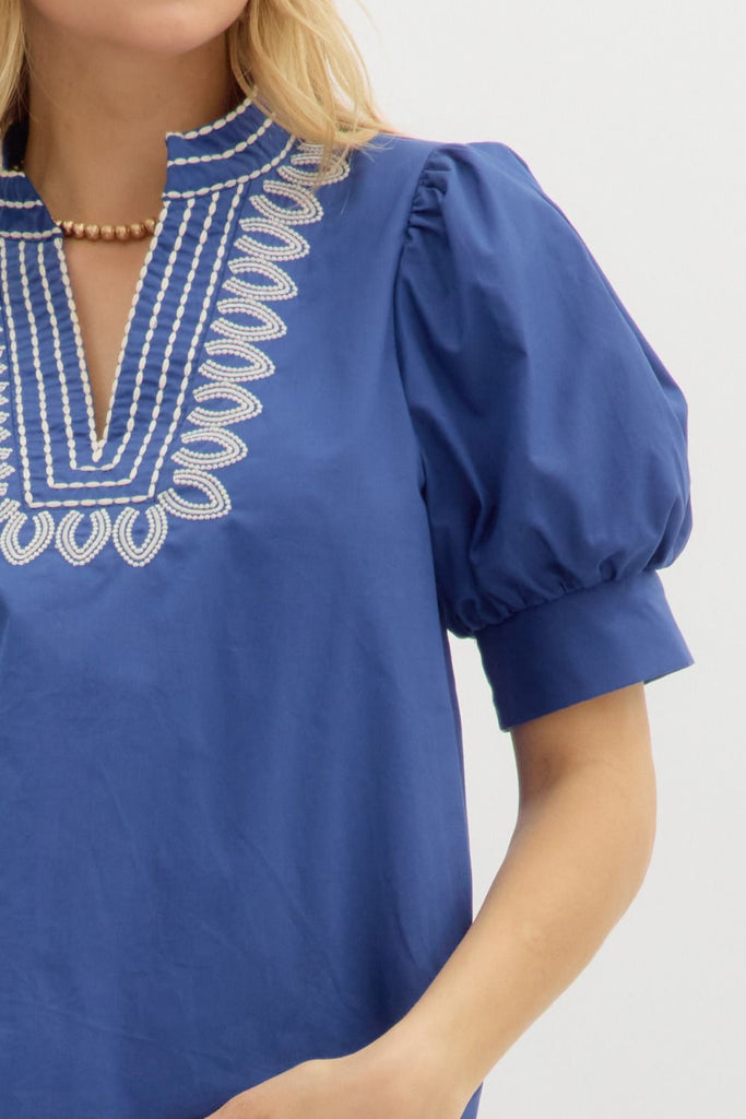 Sapphire Breeze Blouse