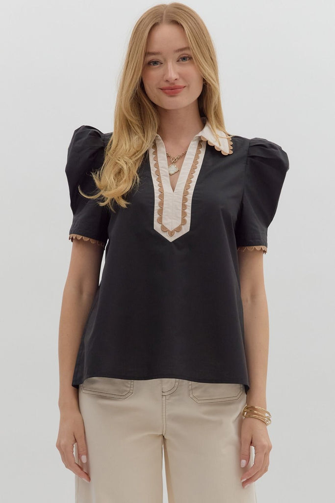Parisian Poet Blouse