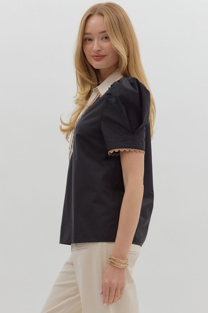Parisian Poet Blouse