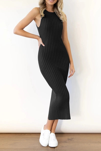 Simple Sexy Midi Dress- Black Simple Sexy Midi Dress- Black