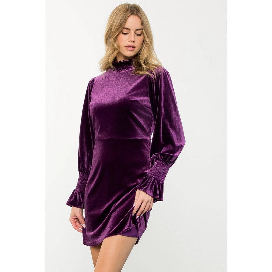 Velvet Amethyst Dress