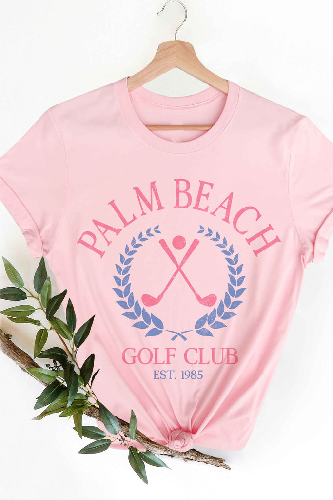 Golf Club in Palm Beach - Pink (tshirt)