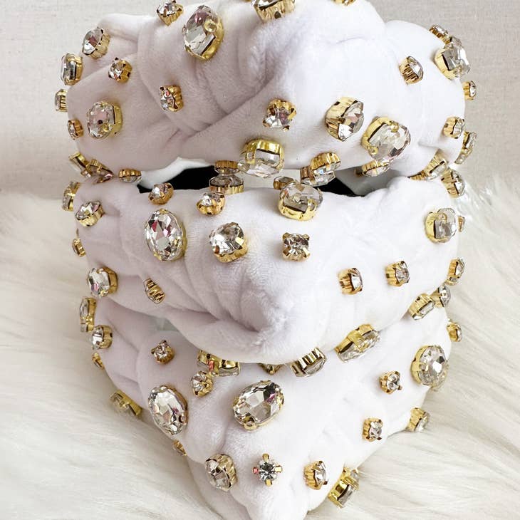 White Diamonds Headband